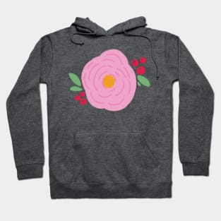 Berry Beautiful Flowers Hoodie